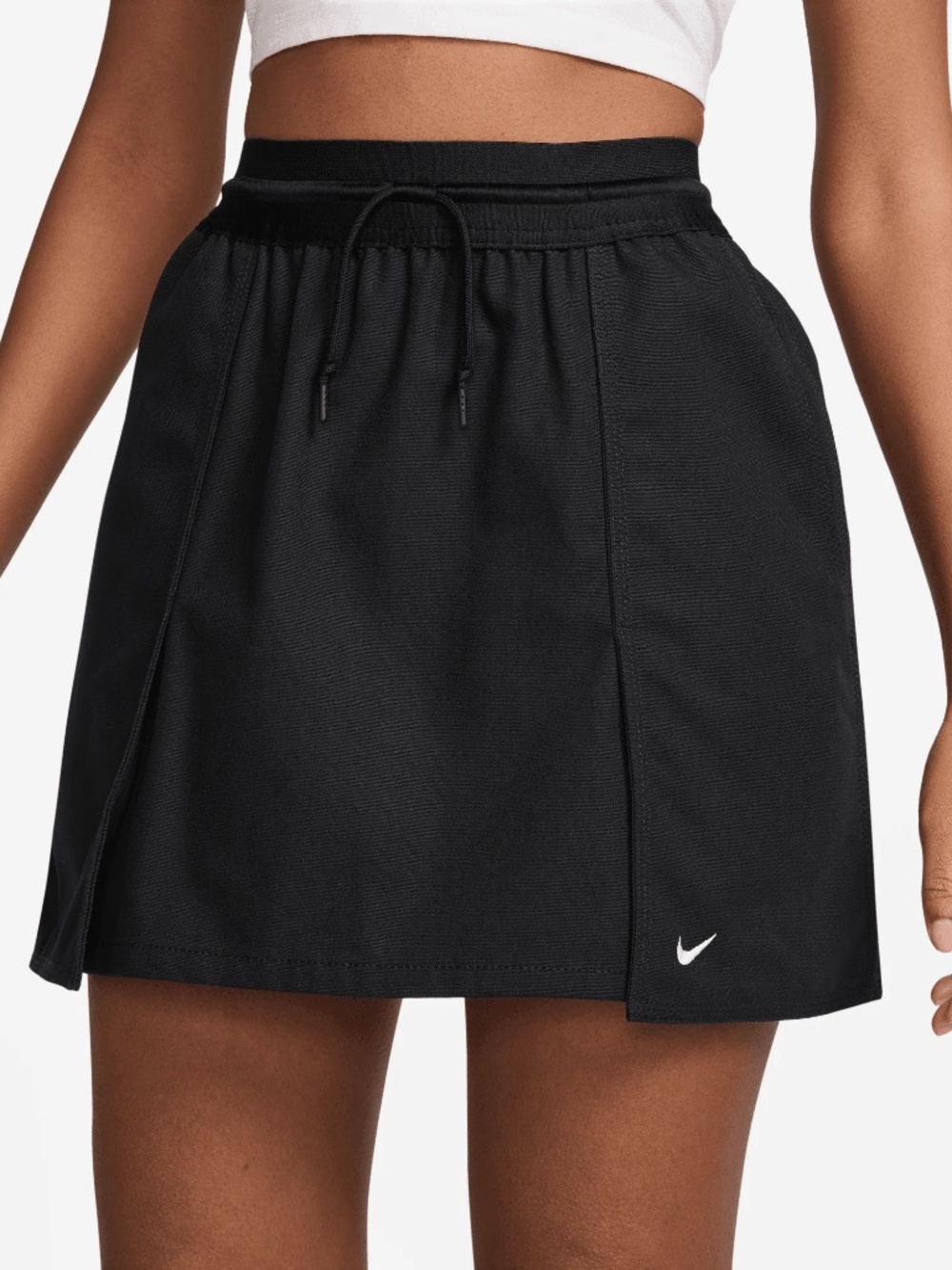 Nike Sportswear Cargo Mini Skirt Black IB2034-010 Small Gopcore Utility Canvas